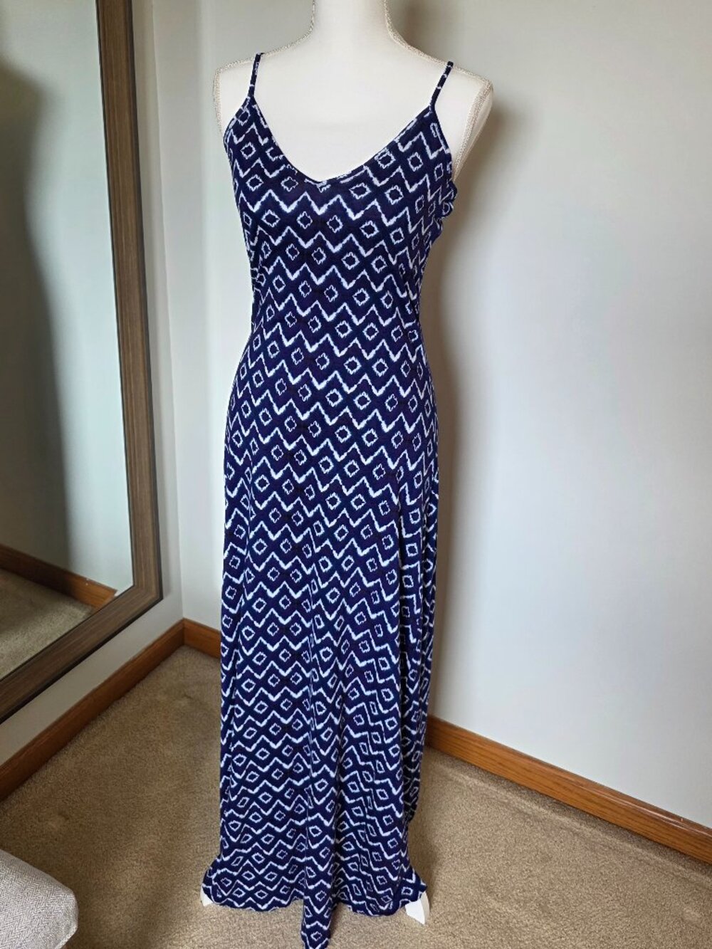 Loft Spaghetti Strap Maxi Dress